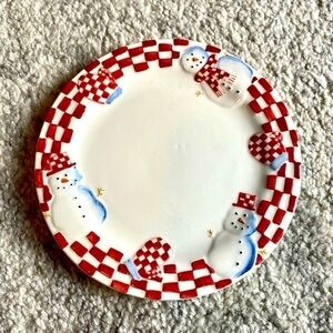 Vintage Bath & Body Works 1998 Holiday Plate